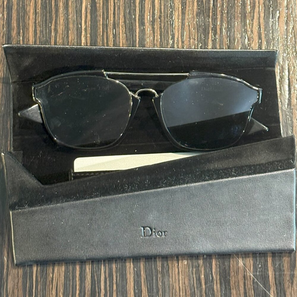 Sunglasses - DIOR - Black Reflective lens